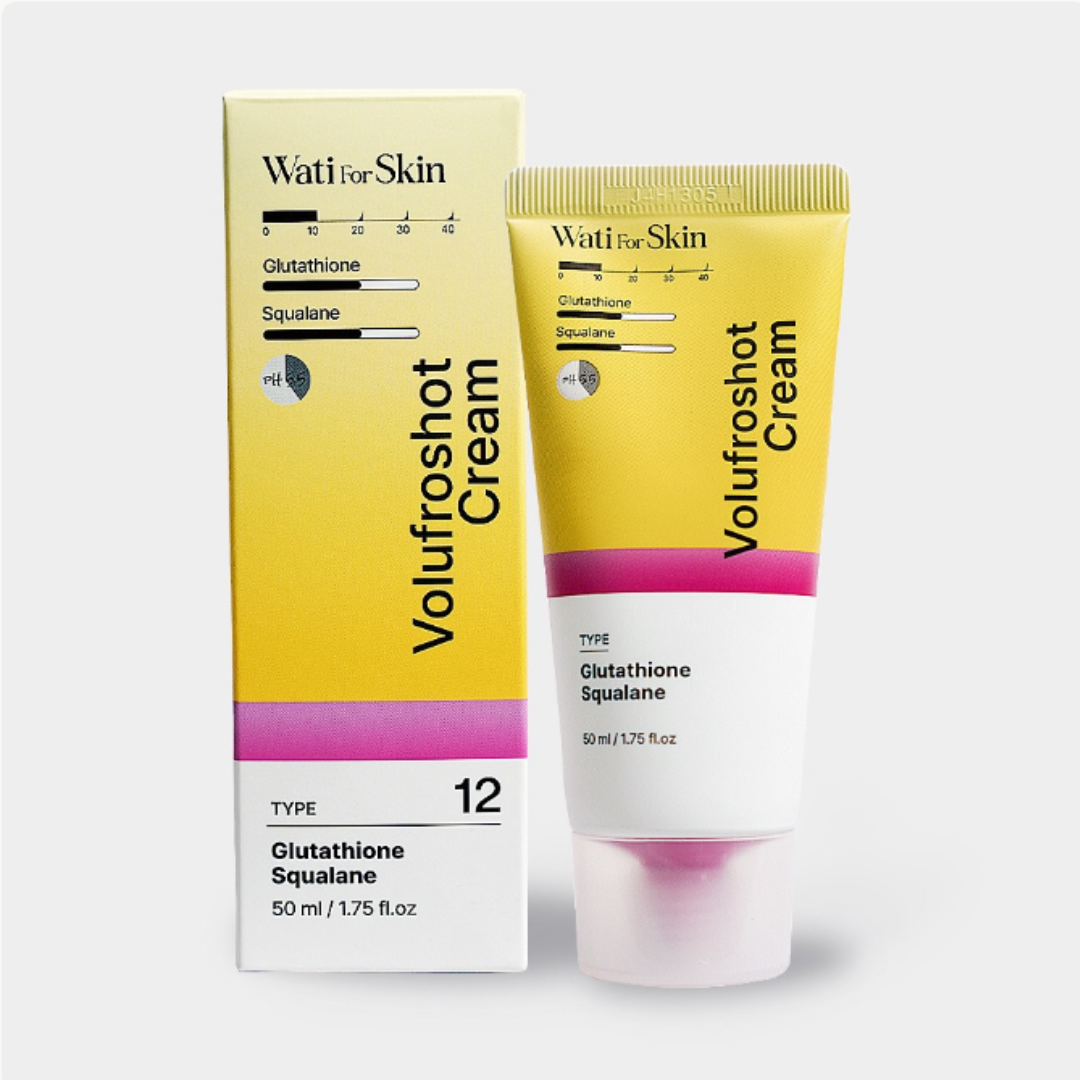 Wati For Skin Glutathione Squalane Volufroshot Face Cream