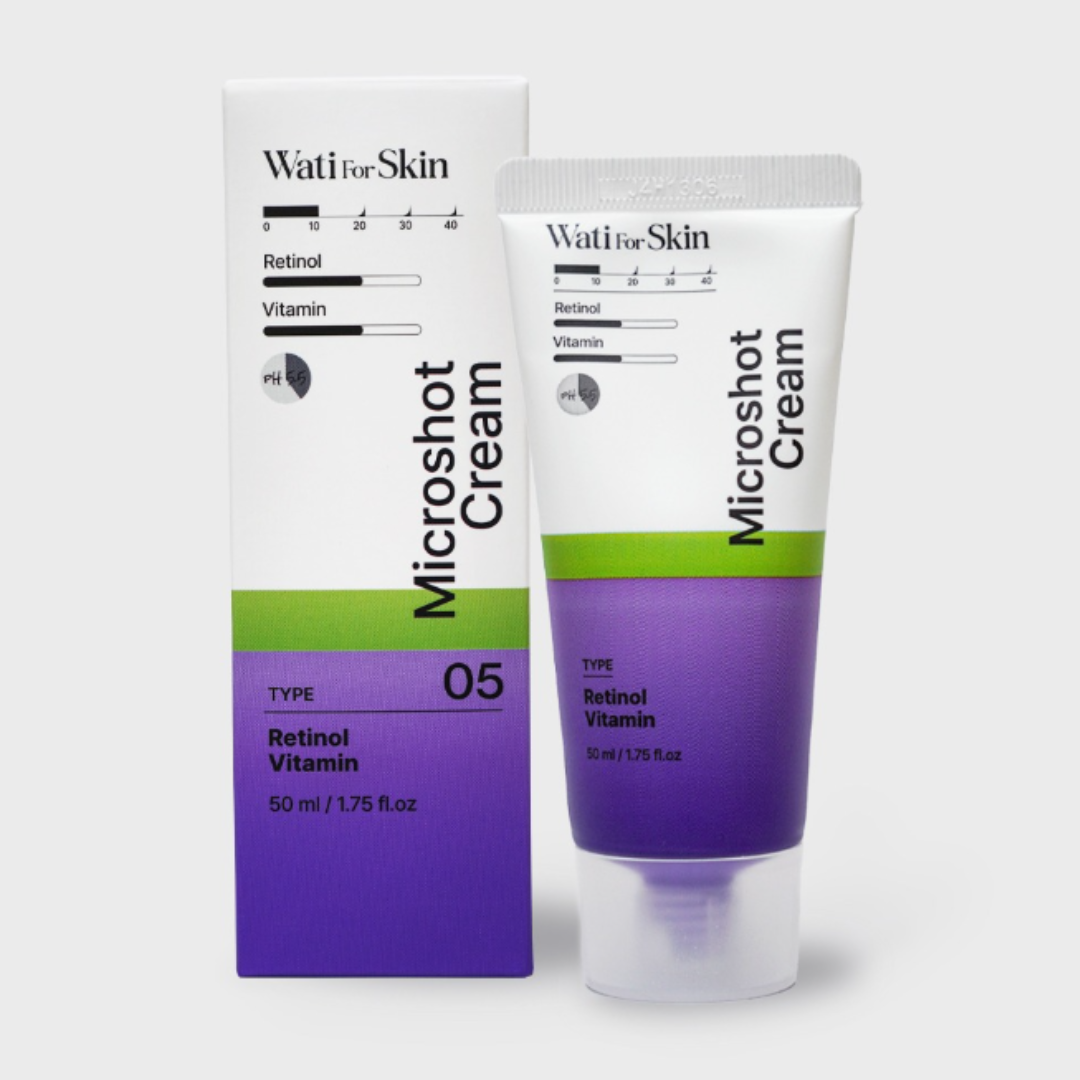 Wati For Skin Retinol Vitamin Microshot Face Cream