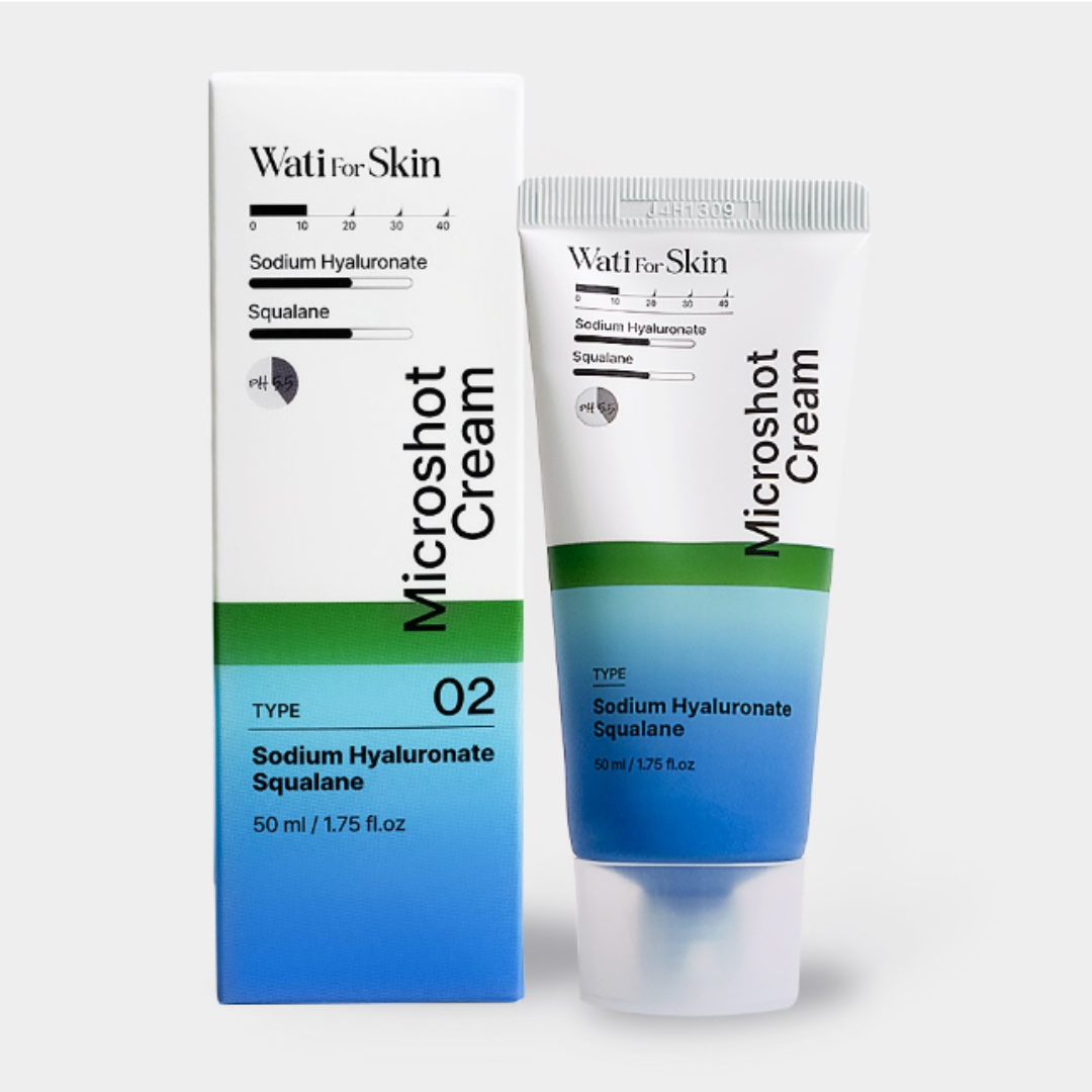 Wati For Skin Hyaluronic Squalane Microshot Face Cream