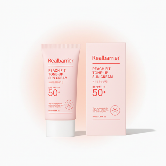 RealBarrier Peach Fit Tone-Up Sun Cream