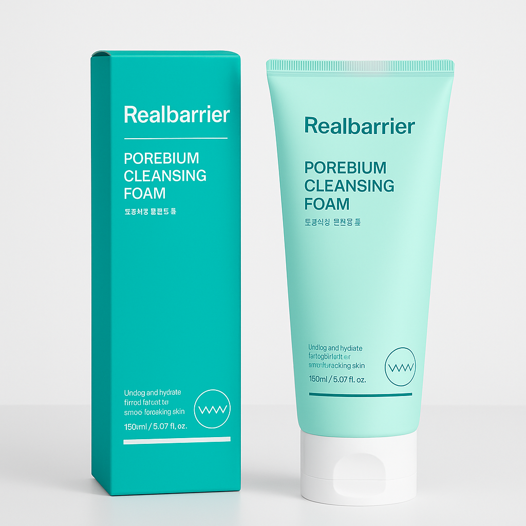 RealBarrier Porebium Cleansing Foam
