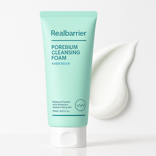 RealBarrier Porebium Cleansing Foam