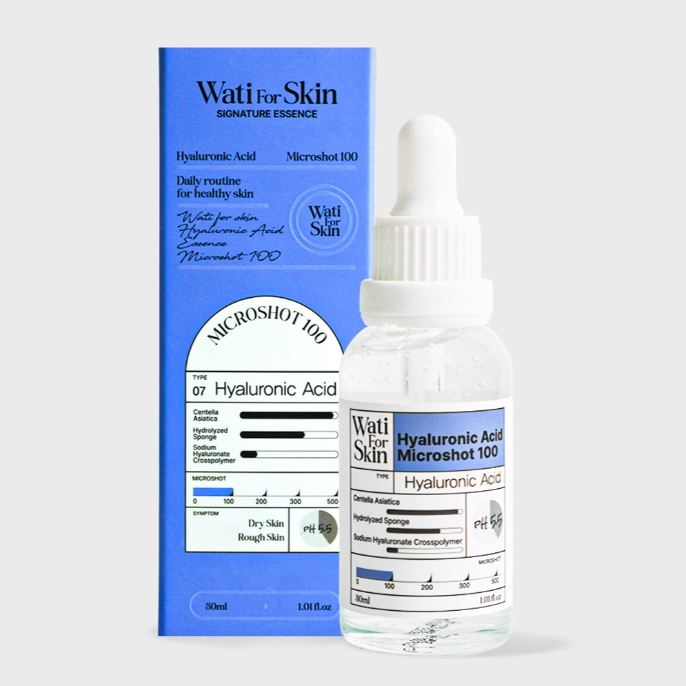 Wati For Skin Hyaluronic Acid Essence Microshot 100 30ml Dry & Rough Skin