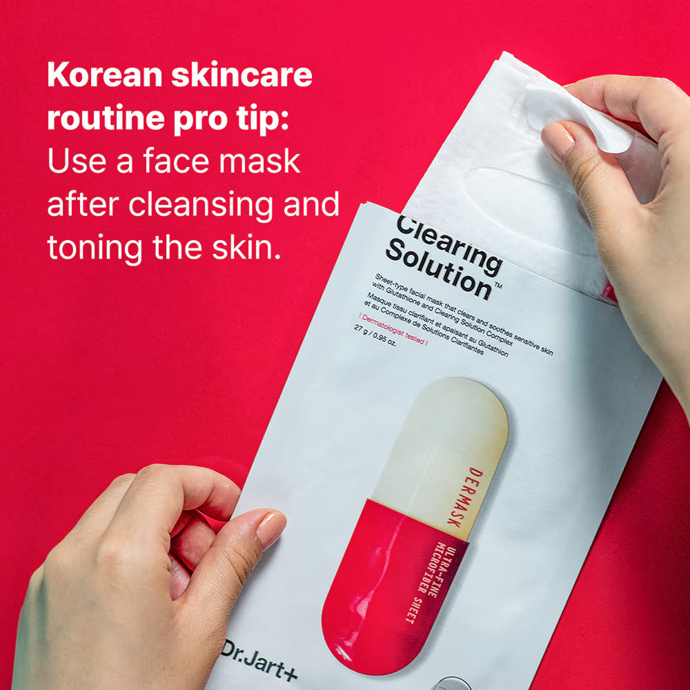 Dr. Jart+ DERMASK™ CLEARING SOLUTION FACE MASK 27g*5ea