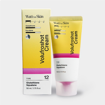 Wati For Skin Glutathione Squalane Volufroshot Face Cream