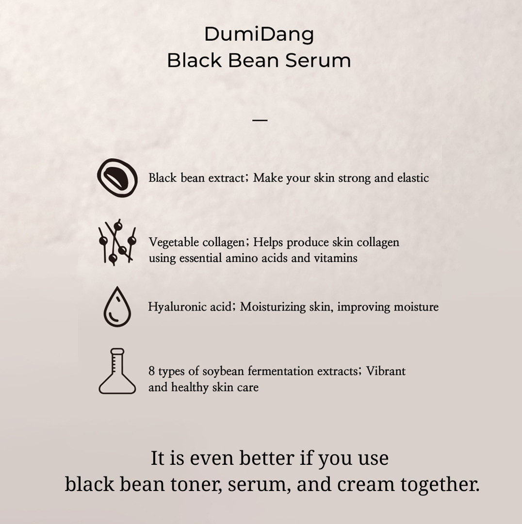 Serum Kacang Hitam DumiDang untuk Elastisitas Kulit 