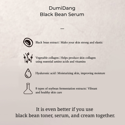 Serum Kacang Hitam DumiDang untuk Elastisitas Kulit 