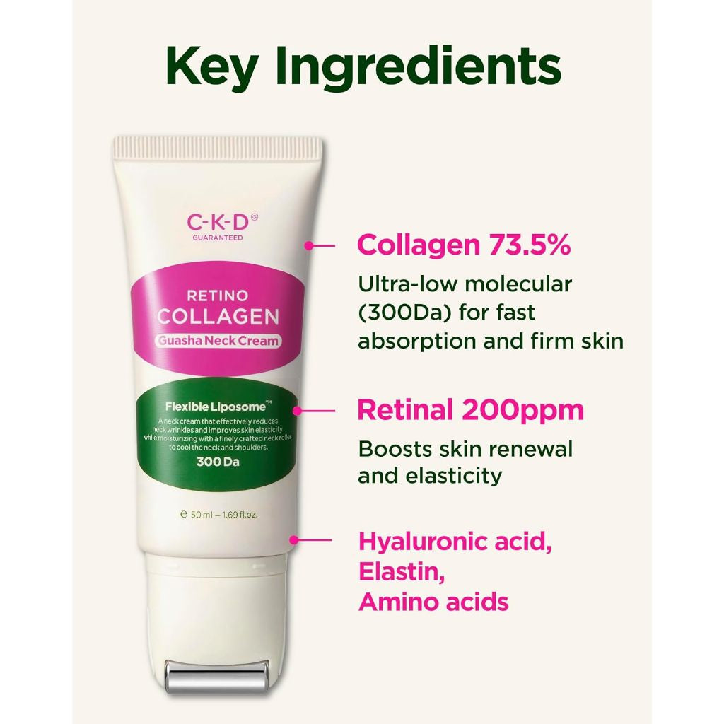 Krim Leher CKD Retino Collagen Guasha 150ml (Paket isi 2) 