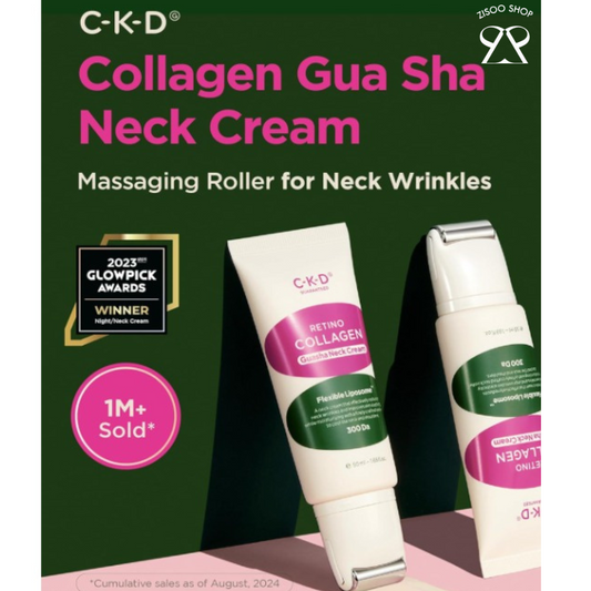 Krim Leher CKD Retino Collagen Guasha 150ml (Paket isi 2) 
