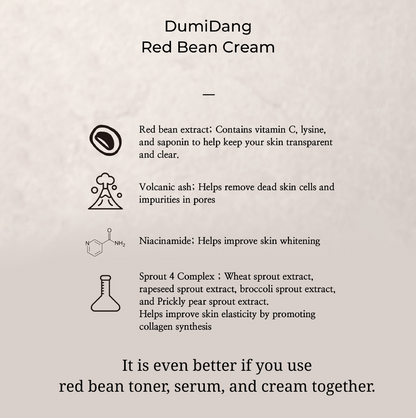 DumiDang Red Bean Cream Clear Skin