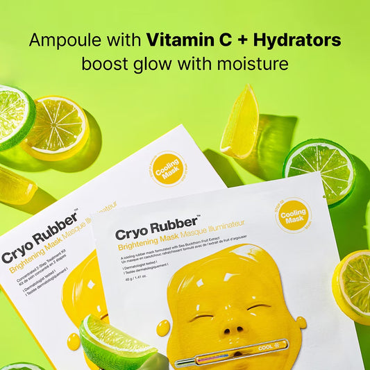 MASKER WAJAH PENCERAH CRYO RUBBER™ Dr. Jart+ 