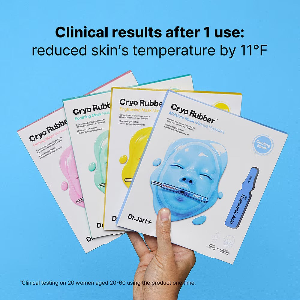 MASKER WAJAH PENCERAH CRYO RUBBER™ Dr. Jart+ 