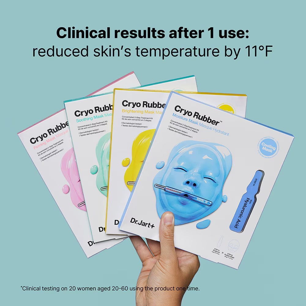 MASKER WAJAH MENENANGKAN Dr. Jart+ CRYO RUBBER™ 
