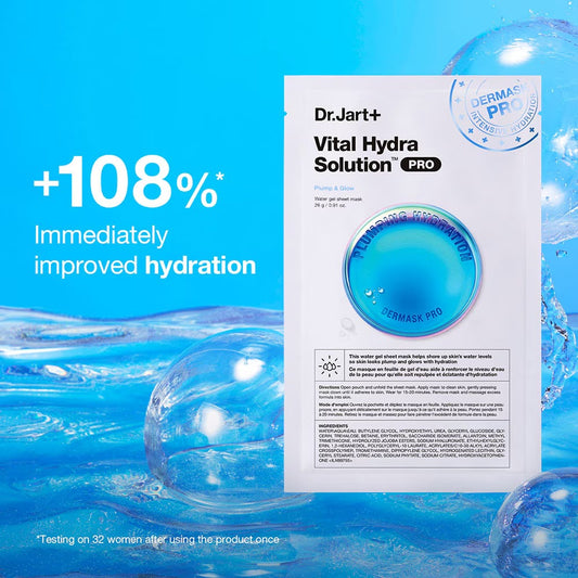 Dr. Jart+ DERMASK™ VITAL HYDRA SOLUTION™ 27g*5 buah 