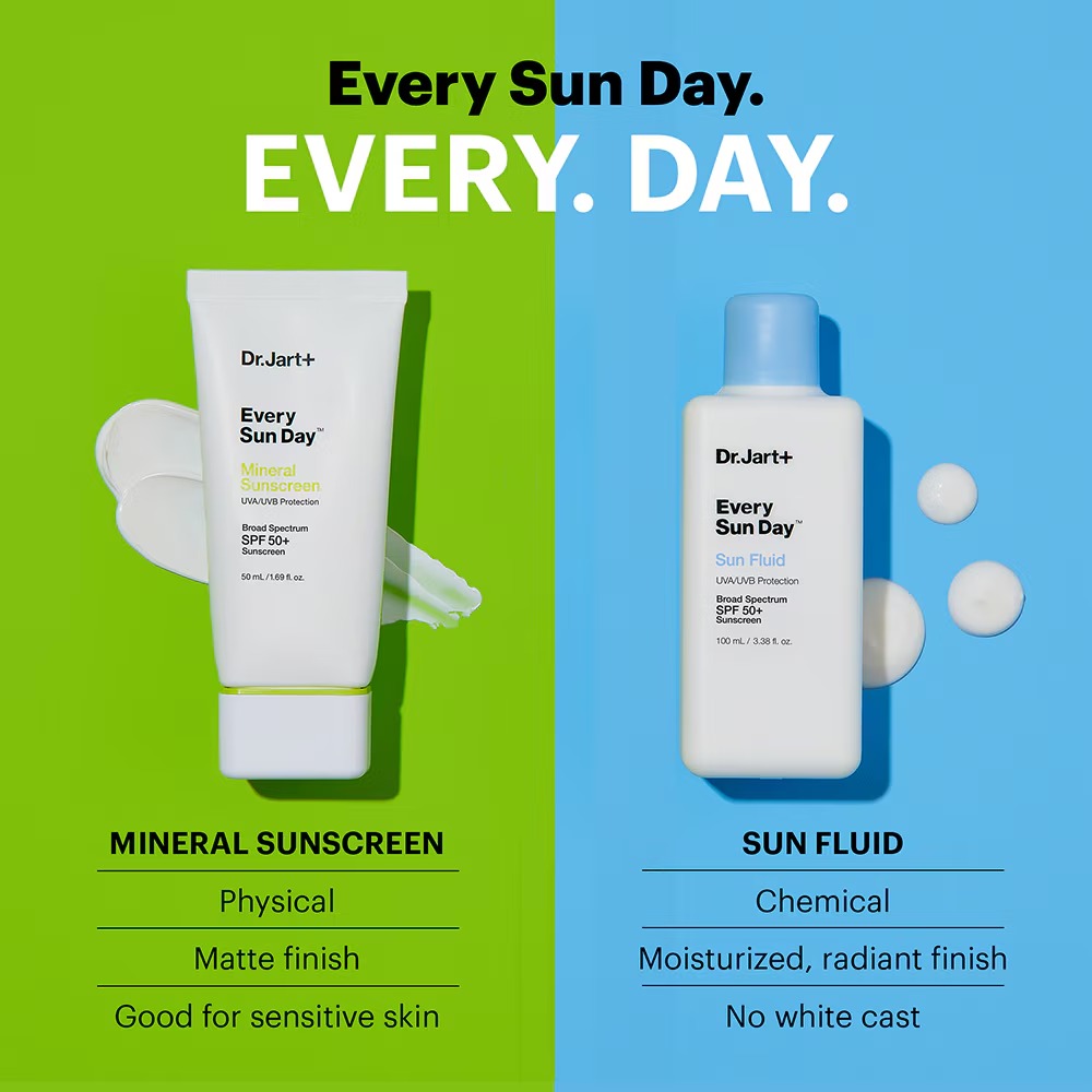 Dr. Jart+ SET GANDA EVERY SUN DAY MILD SUN (2*30ml) 
