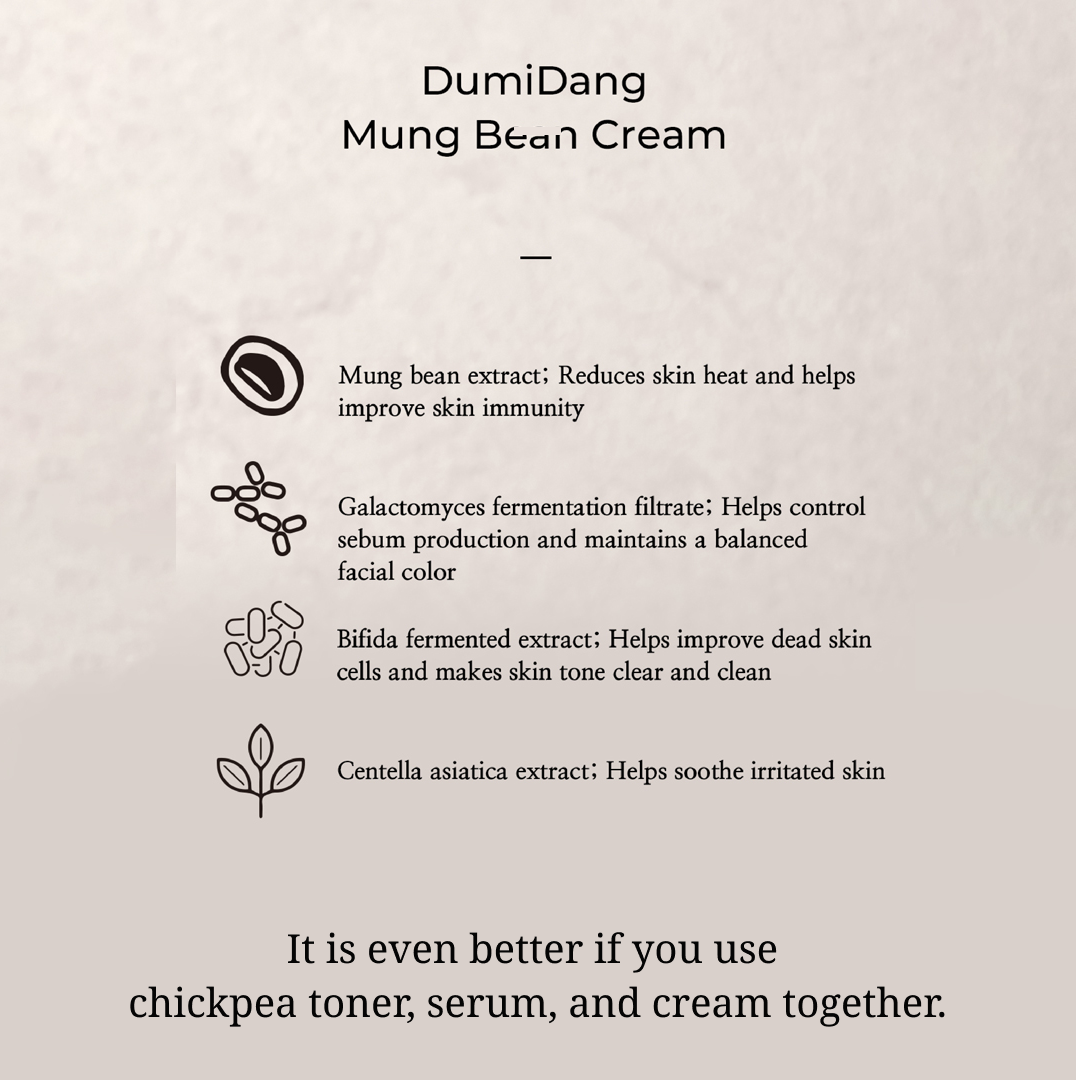Krim Kacang Hijau DumiDang Melembabkan