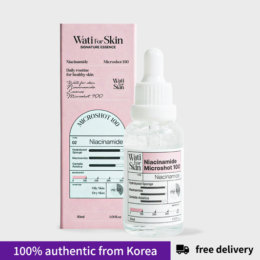 Wati for Skin Niacinamide Essence Microshot 100 30ml Dry Skin