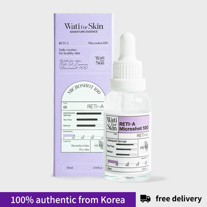 Wati For Skin RETI-A Biome Essence Microshot 100 30ml Anti-Wrinkle