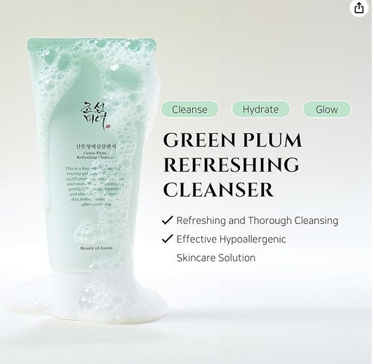 [Keindahan Joseon] Pembersih Penyegar Plum Hijau (100 ml) 