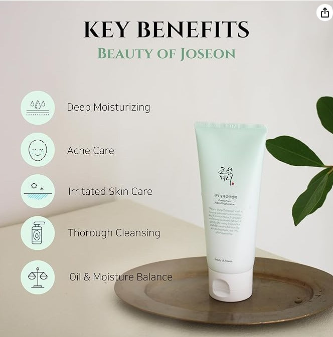 [Keindahan Joseon] Pembersih Penyegar Plum Hijau (100 ml) 