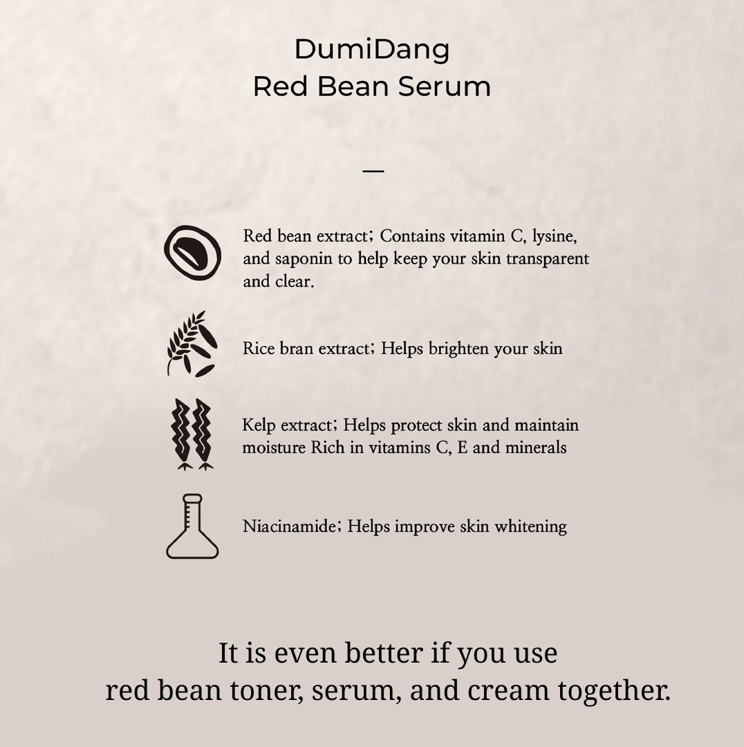 DumiDang Red Bean Serum Clear Skin