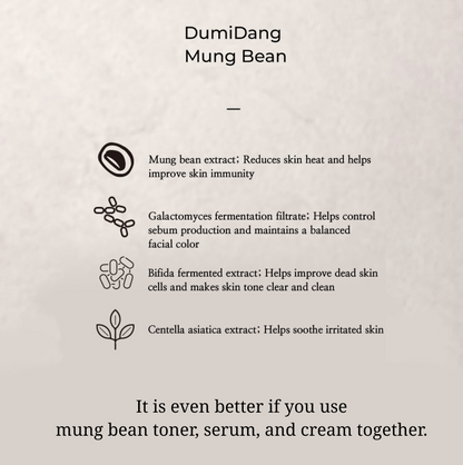 Set Kacang Hijau DumiDang Melembabkan